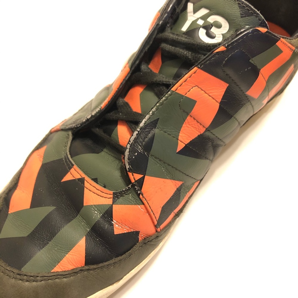 Y-3 Yohji Yamamoto Leather & Suede Sneaker - Picture 7 of 8